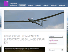 Tablet Screenshot of lsc-dillingen.de